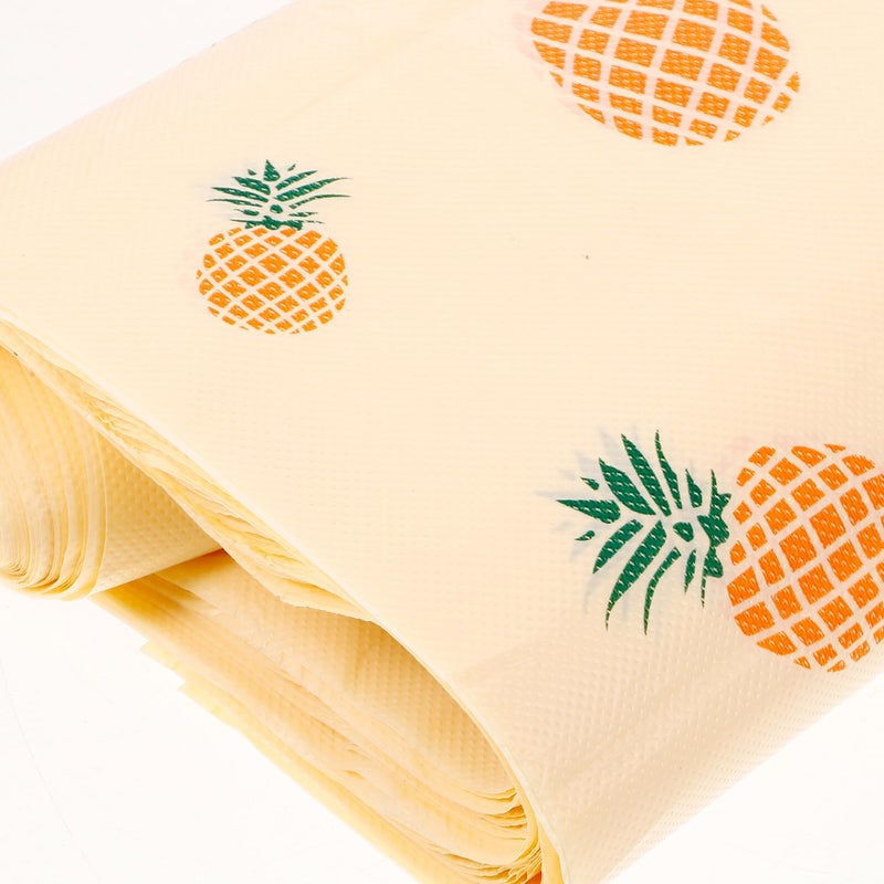 50 قطعة من أكياس القمامة المطبخية الكبيرة الثقيلة بمقابض، أكياس قمامة بلاستيكية سميكة جدًا - Image 4